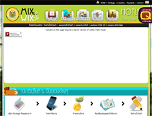 Tablet Screenshot of mixandwix.com